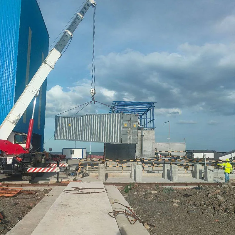 Carbon Neutral Construction Site Wastewater Treatment System